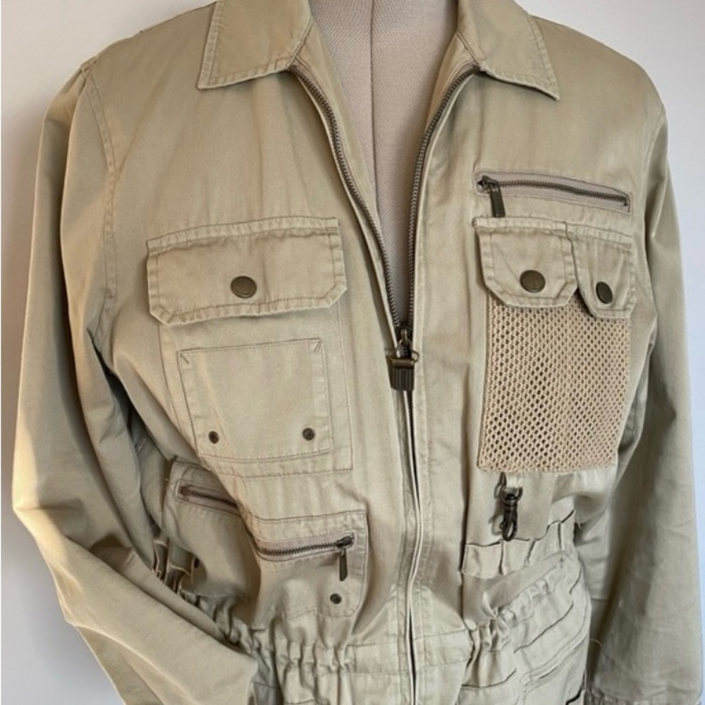 🤍 Y2K - Ralph Lauren Utility / Safari Jacket (Hard To Pass Up!) 🤍 - Picture 2 of 8